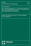 Cover: Der Rechtspfleger aus der Perspektive des &ouml;ffentlichen Rechts - Nomos