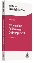Cover: Allgemeines Polizei- und Ordnungsrecht - C.H.BECK
