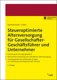 Abbildung von: Steueroptimierte Altersversorgung für Gesellschafter-Geschäftsführer und Unternehmer - NWB