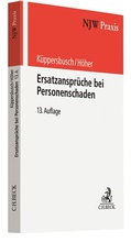 Abbildung von: Ersatzansprüche bei Personenschaden - C.H.BECK