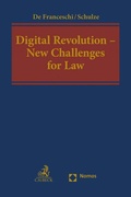 Cover: Digital Revolution - New Challenges for Law - C.H.BECK
