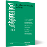 Bild vergrößern Bild: pharmind - die pharmazeutische industrie - ECV Editio Cantor