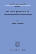 Cover: Der Betrieb gewerblicher Art - Duncker & Humblot