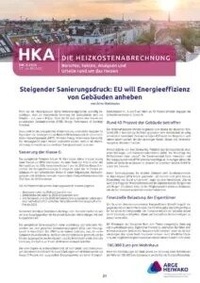 Abbildung von: Die Heizkostenabrechnung  - Arbeitsgemeinschaft Heiz- und Wasserkostenverteilung