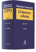 Abbildung von: Münchener Kommentar zur Zivilprozessordnung: ZPO - Band 1 - C.H.BECK