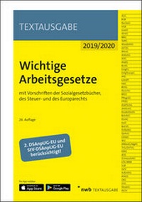 Abbildung von: Wichtige Arbeitsgesetze - NWB