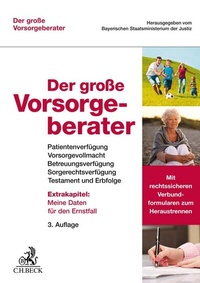 Abbildung von: Der große Vorsorgeberater - C.H.BECK