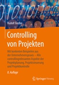 Cover: Controlling von Projekten - Springer Vieweg
