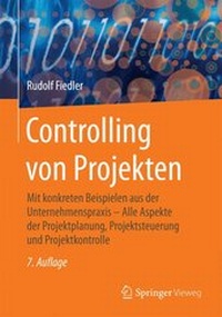 Abbildung von: Controlling von Projekten - Springer Vieweg