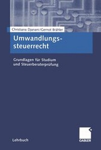 Abbildung von: Umwandlungssteuerrecht - Springer Gabler