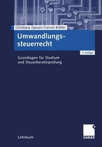 Abbildung von: Umwandlungssteuerrecht - Springer Gabler