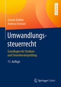 Cover: Umwandlungssteuerrecht - Springer Gabler