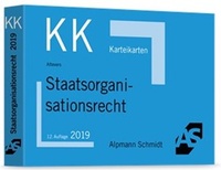 Bild vergrößern Bild: Karteikarten Staatsorganisationsrecht - Alpmann Schmidt
