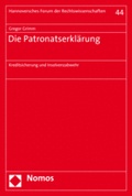 Cover: Die Patronatserkl&auml;rung - Nomos