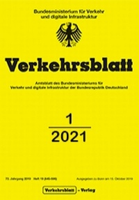 Abbildung von: Verkehrsblatt - Verkehrsblatt-Verlag