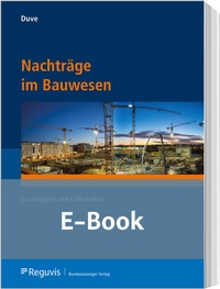 Abbildung von: Nachträge im Bauwesen (E-Book) - Reguvis Fachmedien