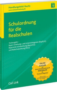 Abbildung von: Schulordnung für die Realschulen - Carl Link Verlag