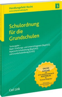 Abbildung von: Schulordnung für die Grundschulen - Carl Link Verlag