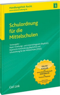 Abbildung von: Schulordnung für die Mittelschulen - Carl Link Verlag