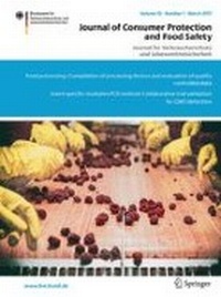 Abbildung von: Journal of Consumer Protection and Food Safety - Springer