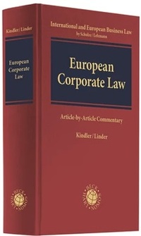 Abbildung von: European Corporate Law - C.H.BECK