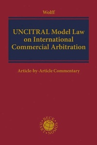 Enlarge image Cover: UNCITRAL Model Law - C.H.BECK