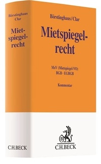 Abbildung von: Mietspiegelrecht - C.H.BECK