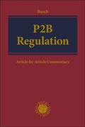 Cover: P2B Regulation - C.H.BECK