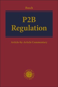 Enlarge image Cover: P2B Regulation - C.H.BECK