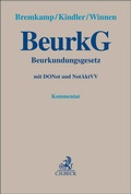 Abbildung von: Beurkundungsgesetz: BeurkG - C.H.BECK