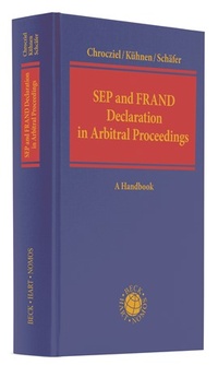 Enlarge image Cover: SEP and FRAND Declaration in Arbitral Proceedings - C.H.BECK