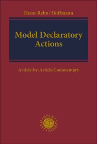 Enlarge image Cover: Model Declaratory Actions - German Collective Consumer Litigation - C.H.BECK