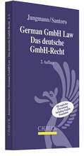 Cover: German GmbH-Law - Das deutsche GmbH-Recht - C.H.BECK