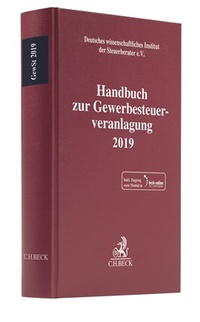 Abbildung von: Handbuch zur Gewerbesteuerveranlagung 2019 - C.H.BECK