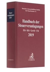 Abbildung von: Handbuch der Steuerveranlagungen - C.H.BECK