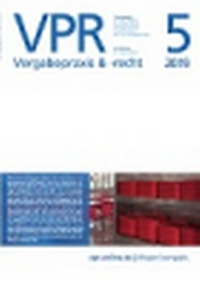 Abbildung von: VPR Vergabepraxis & -recht - id-Verlag
