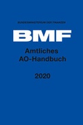 Cover: Amtliches AO-Handbuch 2020 - Boorberg