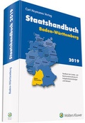 Cover: Staatshandbuch Baden-W&uuml;rttemberg 2019 - Carl Heymanns Verlag