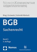 Abbildung von: Bürgerliches Gesetzbuch: BGB - Band 3 - Nomos