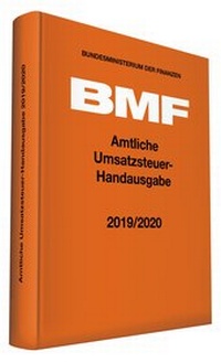 Abbildung von: Amtliche Umsatzsteuer-Handausgabe 2019/2020 - Stollfuß