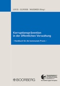 Cover: Korruptionspr&auml;vention in der &ouml;ffentlichen Verwaltung - Boorberg