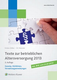 Abbildung von: Textsammlung Betriebliche Altersversorgung - ZAP