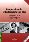 Cover: Kompendium der Entgeltabrechnung 2008 - Datakontext
