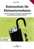 Cover: Datenschutz f&uuml;r Kleinunternehmen - Datakontext