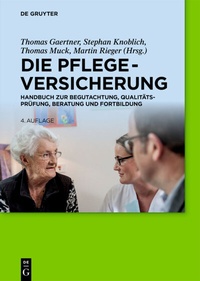 Abbildung von: Die Pflegeversicherung - De Gruyter