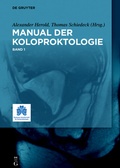 Cover: Manual der Koloproktologie - De Gruyter