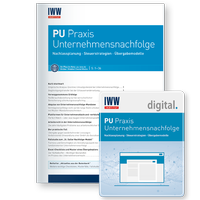 Abbildung von: PU Praxis Unternehmensnachfolge - IWW Institut für Wissen in der Wirtschaft