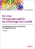 Cover: Der neue Versorgungsausgleich bei Scheidungen ab 1.9.2009 - Datakontext