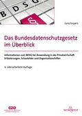 Cover: Das Bundesdatenschutzgesetz im &Uuml;berblick - Datakontext