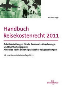 Abbildung von: Handbuch Reisekostenrecht 2011 - Datakontext